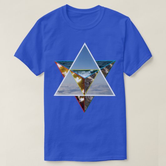 Elements Merkaba T-Shirt (Design vorne)