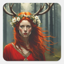 Elen of the Ways Quadratischer Aufkleber