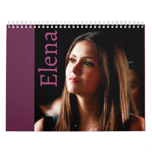 Elena Gilbert Kalender (Titelbild)