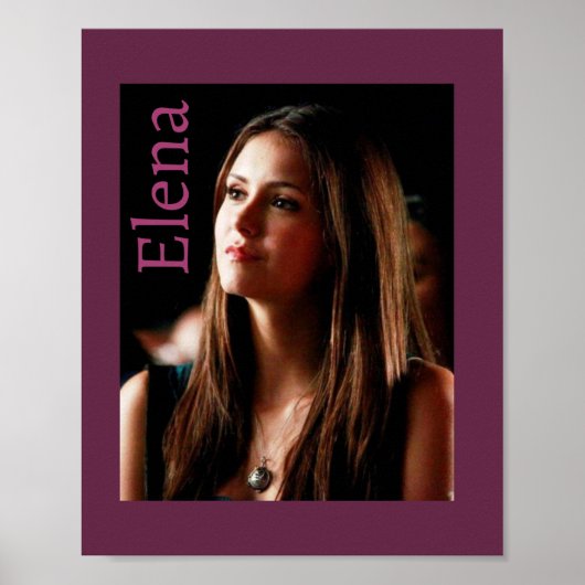 Elena Gilbert Poster (Vorne)