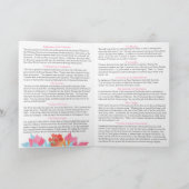 Elena Griechisch-orthodoxe Taufkirchenprogramm Programm (Innenseite)