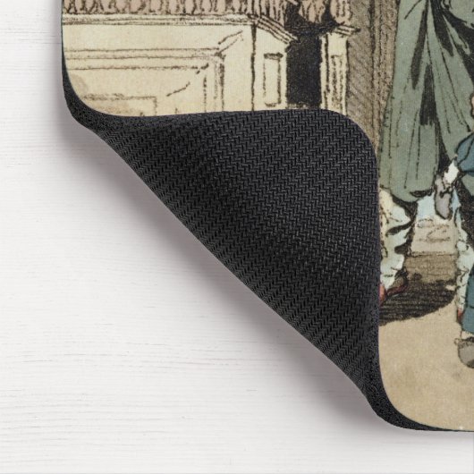 Elend, 1807 (Radierung) Mousepad (Ecke)