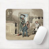 Elend, 1807 (Radierung) Mousepad (Mit Mouse)