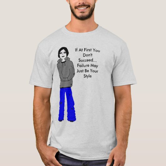 Elendes nebelhaftes T-Shirt (Vorderseite)