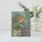 Elenore Abbott The Charming Mermaid Postcard Postkarte (Stehend Vorderseite)