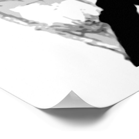 Eleonora-Falken Poster (Ecke)