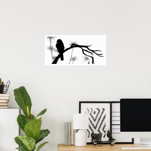 Eleonora-Falken Poster (Heimbüro)