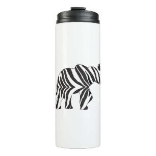 Elepahnt-Zebra (1) Thermosbecher