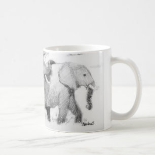 Elepephants Wickelrock Kaffeetasse