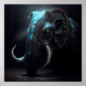 Elephan-Plakat Poster (Vorne)