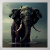 Elephan-Plakat Poster (Vorne)