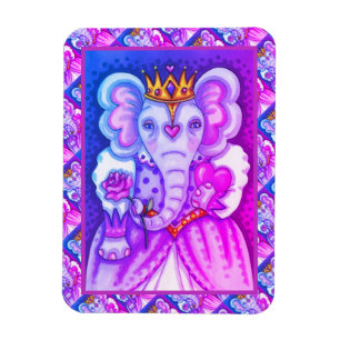ELEPHANISCHE KÖNIGIN VON HERZEN UND ROSE ROYAL VAL MAGNET