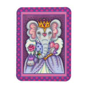 ELEPHANISCHE KÖNIGIN VON HERZEN UND ROSE ROYAL VAL MAGNET