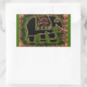 Elephant3 Sticker (Tasche)