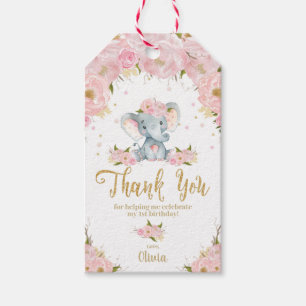 Elephant 1. Geburtstag Vielen Dank für Ihr Interes Geschenkanhänger