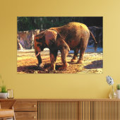 Elephant 1Design Leinwanddruck (Insitu (Wohnzimmer))