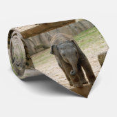 Elephant_20171101_by_JAMFoto Krawatte (Gerollt)