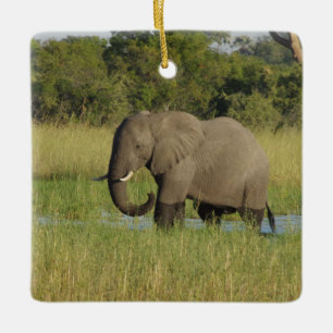 ELEPHANT 28 Keramik Ornament