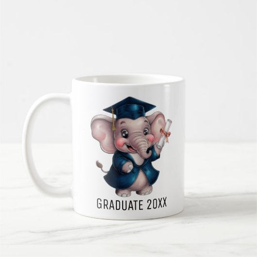 Elephant Abschluss Kaffeetasse (Links)