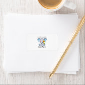 Elephant Adressaufkleber (Insitu)