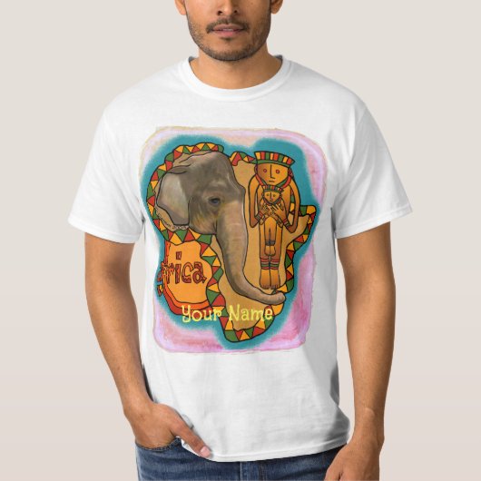 Elephant Africa T-Shirt (Vorderseite)