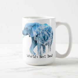 Elephant African Animal World ist der beste Bonus- Kaffeetasse