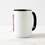 Elephant African Sunset Tasse (VorderseiteRechts)
