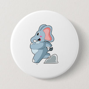 Elephant als Runner Button