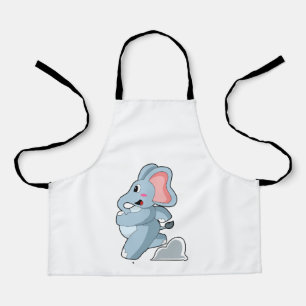 Elephant als Runner Schürze