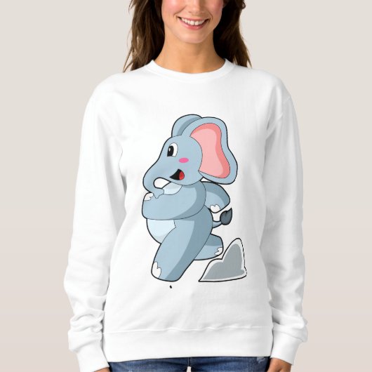 Elephant als Runner Sweatshirt (Vorderseite)