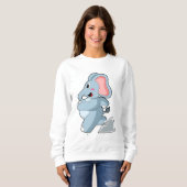 Elephant als Runner Sweatshirt (Vorne ganz)