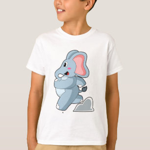 Elephant als Runner T-Shirt