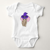 Elephant als Wizard Baby Strampler (Vorderseite)