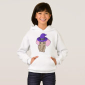 Elephant als Wizard Hoodie (Vorne ganz)
