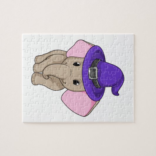 Elephant als Wizard Puzzle (Horizontal)