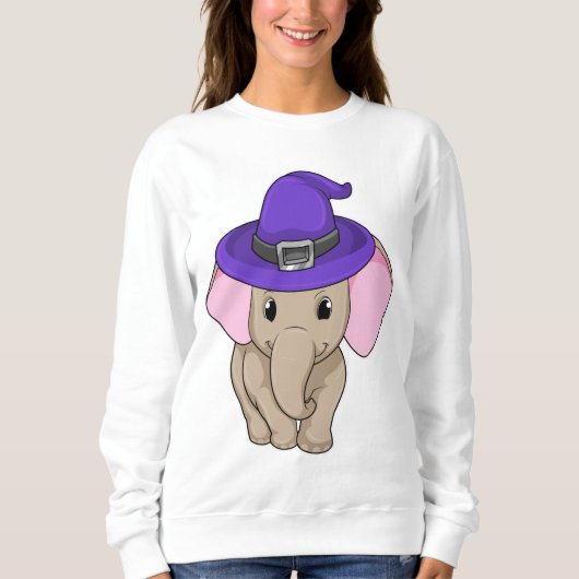 Elephant als Wizard Sweatshirt (Vorderseite)