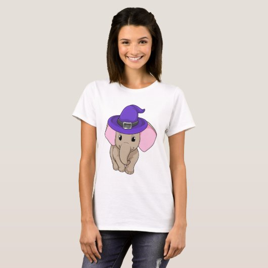 Elephant als Wizard T-Shirt (Vorne ganz)