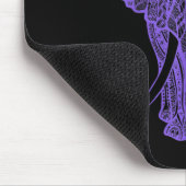 Elephant Alzheimerheimer Awareness Apparel End Mousepad (Ecke)