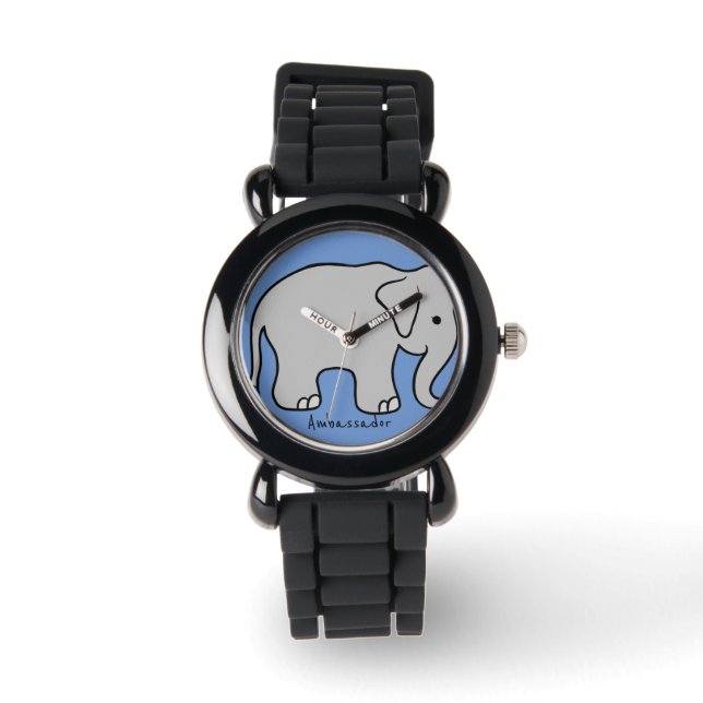 Elephant Ambassador-Kinder beobachten Armbanduhr (Vorderseite)