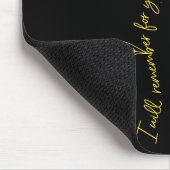 Elephant, an den ich dich erinnern werde Sonnenblu Mousepad (Ecke)