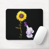 Elephant, an den ich dich erinnern werde Sonnenblu Mousepad (Mit Mouse)