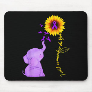 Elephant, an den ich für dich erinnern werde Sonne Mousepad
