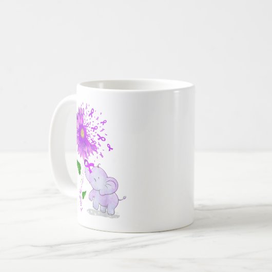 Elephant, an die ich für Sie erinnern wird Sonnenb Kaffeetasse (Vorderseite Links)