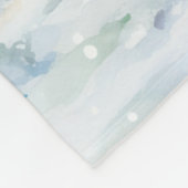 Elephant and Baby Fleecedecke (Ecke)