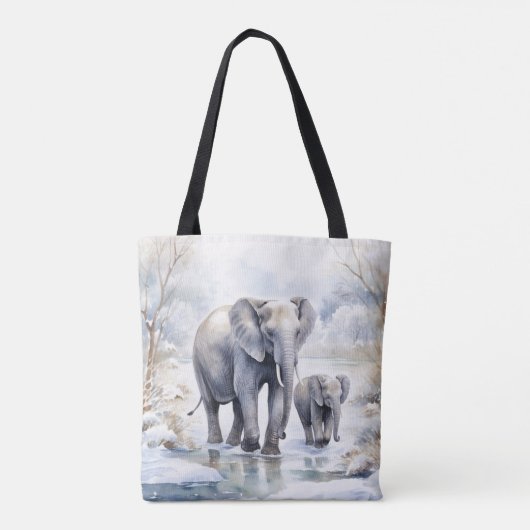 Elephant and Baby Tasche (Rückseite)