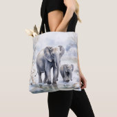 Elephant and Baby Tasche (Von Nahem)