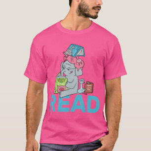 Elephant and Piggie Funny Reading T-Shirt