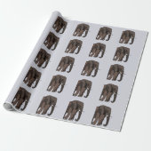 Elephant Animal Art Geschenkpapier (Ungerollt)