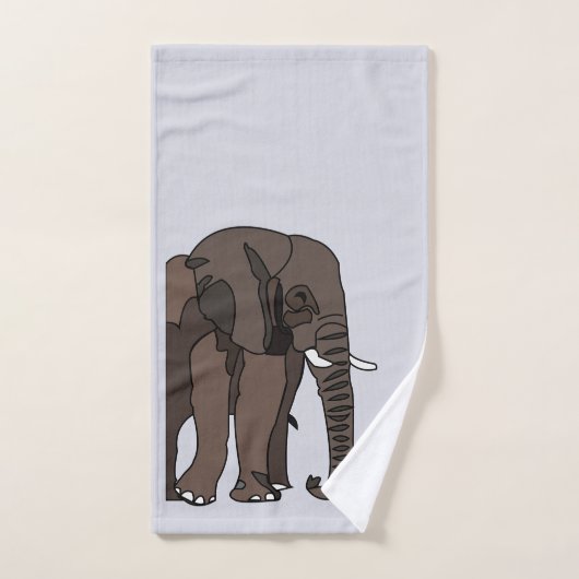 Elephant Animal Art Handtuch (Handtuch)