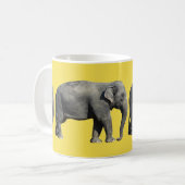 Elephant anpassen kaffeetasse (Vorderseite Links)